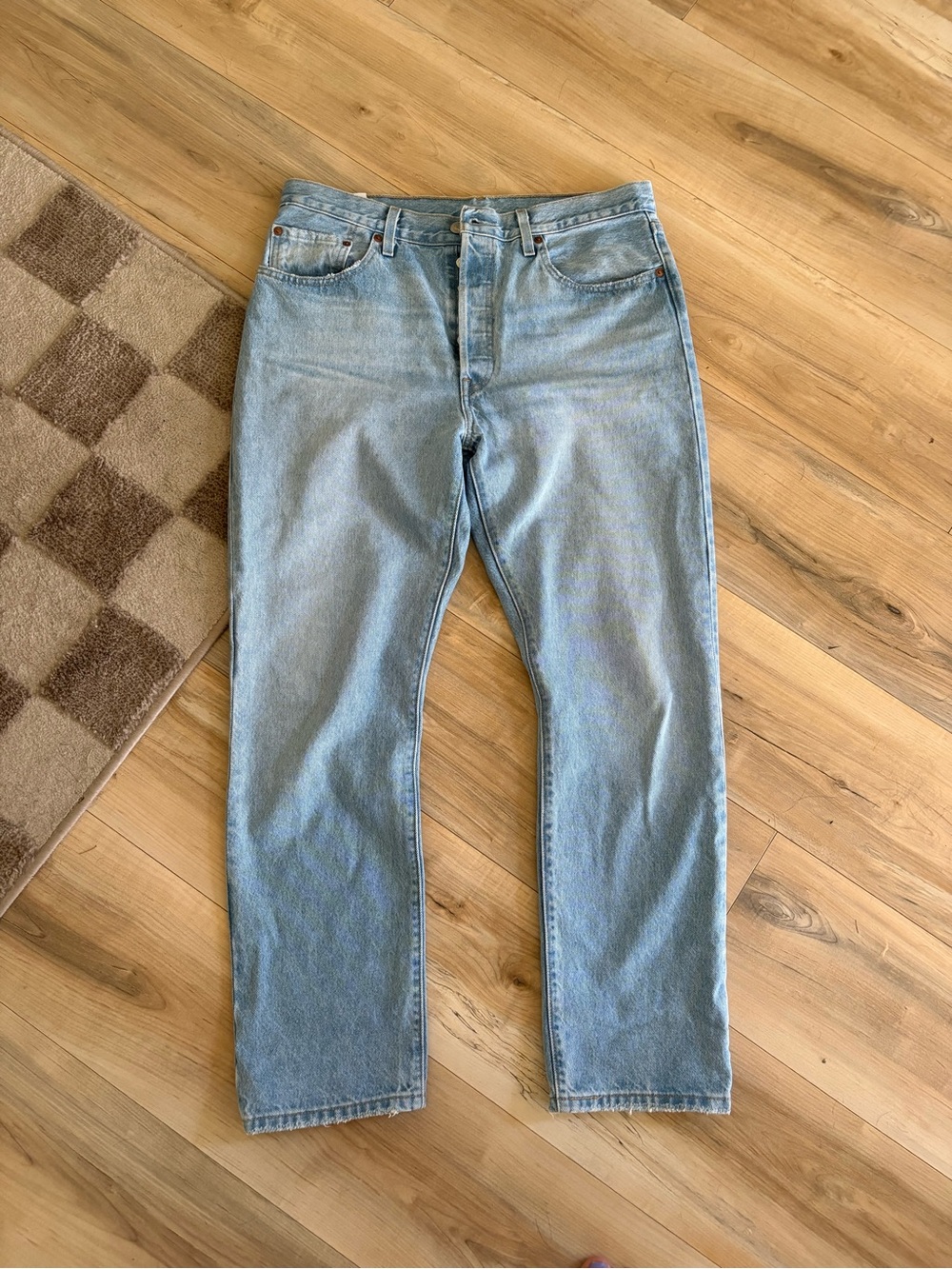 Levi's Light Blue Straight Leg Women's Jeans